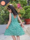  Đầm Cho Bé Gái Tamiuy Thiết Kế Xẻ  Tim Sau Cho Bé Từ 1-10  Tuổi 