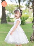  Tamiuy Đầm Dạ Hội Tamiuy Đăng Chân Cao Cấp Màu Đỏ  Công Chúa Sang Trọng Cân Nặng 10-40kg 
