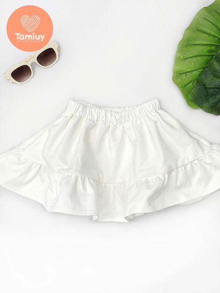  Chân Váy Xoè Tamiuy Màu Trắng Cho Bé Đi Biển 