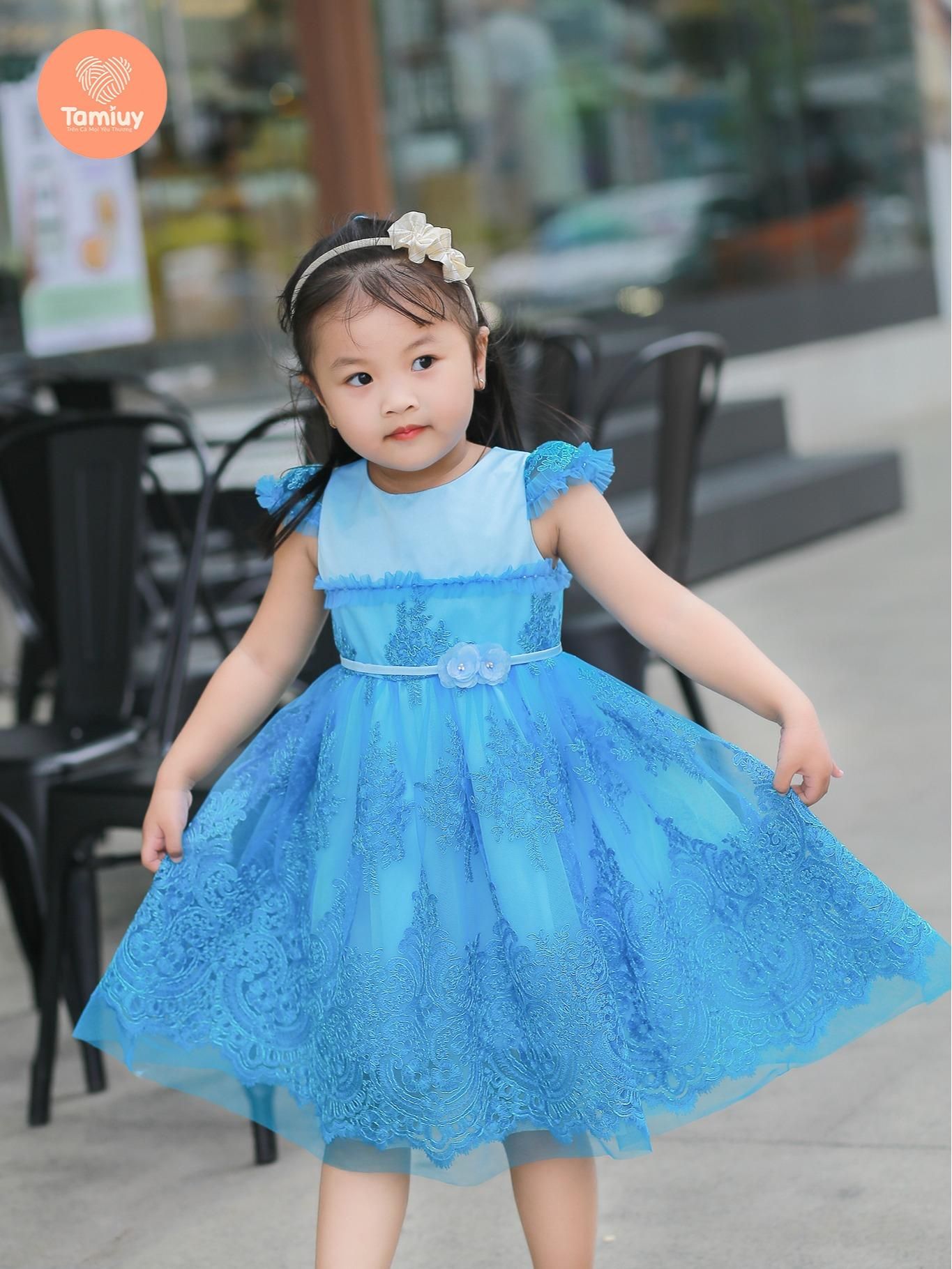  Đầm Dạ Hội Tamiuy Đăng Chân Cao Cấp, Dành Cho Bé Mặc Dự Tiệc & Chụp Ảnh 