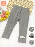  Quần Leg Dài Đính Thú Chất Thun Cotton Dành Cho Bé 1-10 Tuổi 