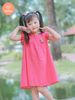  Tamiuy Set Đầm Bé Gái Tamiuy Đính Thú Chất  Liệu Mùa Hè CHo Bé 10-35 kg 