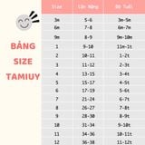  Đầm Chữ A Bé Gái Tamiuy Cotton Mềm Đính Hoa, Nhiều Màu (1-10T) 