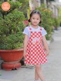  Yếm Caro Tamiuy Đính Chữ Hot Chất Liệu Cao Cấp, Dành Cho Bé Năng Động (1-10T) 