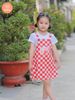 Yếm Caro Tamiuy Đính Chữ Hot Chất Liệu Cao Cấp, Dành Cho Bé Năng Động (1-10T)