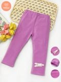  Quần Leg Dài Đính Thú Chất Thun Cotton Dành Cho Bé 1-10 Tuổi 