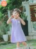  Đầm Chữ A Bé Gái Tamiuy Cotton Mềm Đính Hoa, Nhiều Màu (1-10T) 