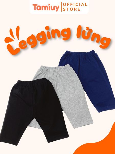  Quần Legging Lửng Tamiuy Chất Thun Co Giãn Dành Cho Bé Gái 