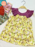 Đầm Bé Gái Tamiuy Thiết Kế Cổ Bèo Xếp Ly, Cotton Mềm Mại, Cao Cấp (1-10T) 