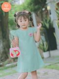  Đầm Chữ A Bé Gái Tamiuy Cotton Cánh  Tiên Đính Hoa Cân Nặng 10-38kg 