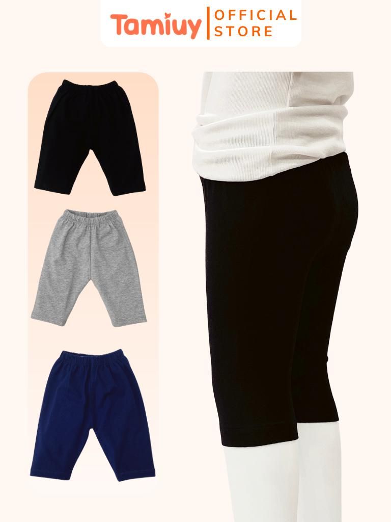  Quần Legging Lửng Tamiuy Chất Thun Co Giãn Dành Cho Bé Gái 