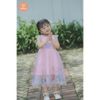  Tamiuy Đầm Dạ Hội Công Chúa Elsa Chất Liệu Cotton Voan Cao Cấp Dành Cho Bé Dự Tiệc Size Trung CHo Bé 40 kG 
