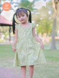  Đầm Bé Gái Tamiuy Hoa Nhí Cổ Vuông Cho Bé Gái từ  8-30  kg 