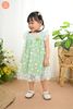  Đầm Xòe Công Chúa Tamiuy  Vải Lưới Hoa Cúc Cho Bé Gái Từ 10-38 kg 