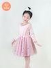 Đầm Múa Bale Bé Gái Tamiuy Xoè Tròn 360 Độ ,Váy Tay Dài Màu Hồng Dễ Thương