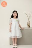  Đầm Xòe BaBy Doll Tamiuy Xẻ Tim Sau Nhiều Màu Sắc Dành CHo Bé TỪ 10 -38 kg 