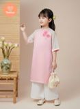  TAMIUY- Áo Dài Cách Tân Ngọc Xuân Chất Lụa Satinh Cao Cấp 
