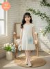 ĐầmThiết Kế Bé Gái  Tamiuy Ren Dập Ly Đuôi Cá Dành cho Bé  40 kg