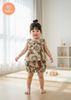  Bộ Bé Gái Tamiuy Hoa Hướng Dương Quần Phồng Cho Bé 5-16 kg 