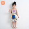 Đầm Yếm Tamiuy 2 Dây Trái Tim Bé Gái Cho Bé từ 10-38 kg