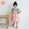 Đầm Bé Gái Tamiuy Thiết Kế Cổ Bèo Xếp Ly, Cotton Mềm Mại, Cao Cấp (1-10T)