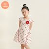  TAMIUY( BST Miên Dương ) Đầm Bé Gái Cotton Chấm Bi Dễ Thương  Dành Cho Bé Gái  10-38 kg 