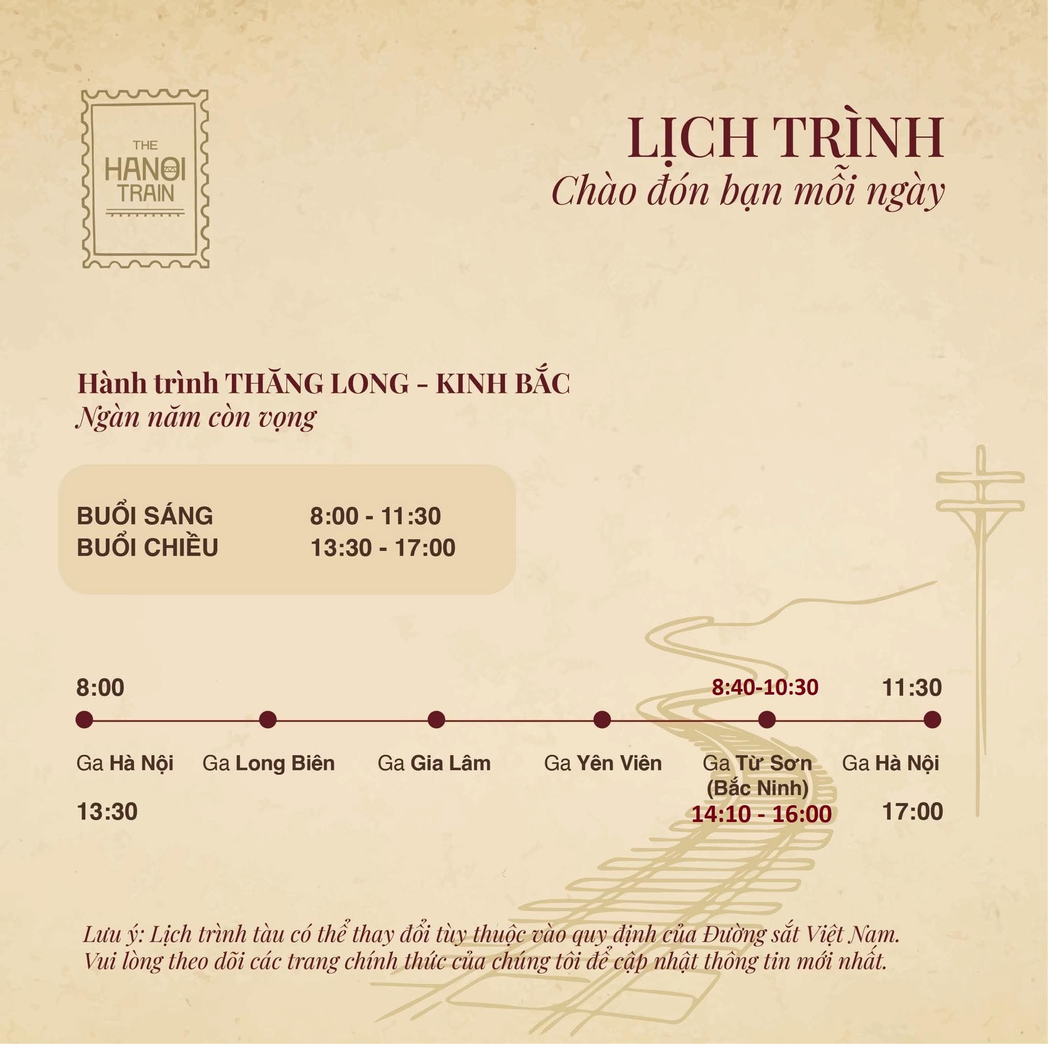 HÀ NỘI TRAIN TOUR