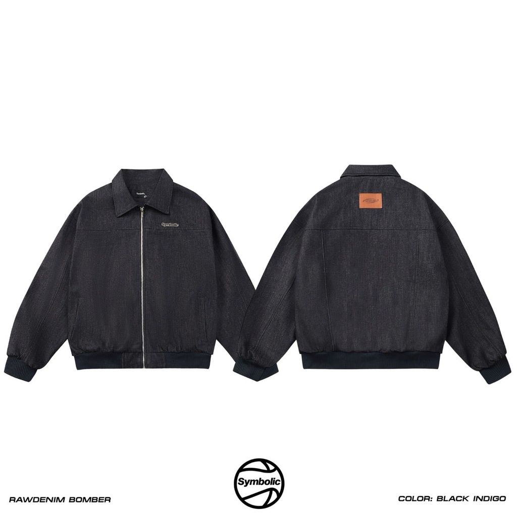 SYMBOLIC® Raw Denim Bomber Jacket
