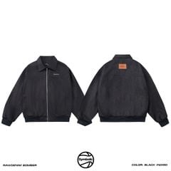 SYMBOLIC® Raw Denim Bomber Jacket