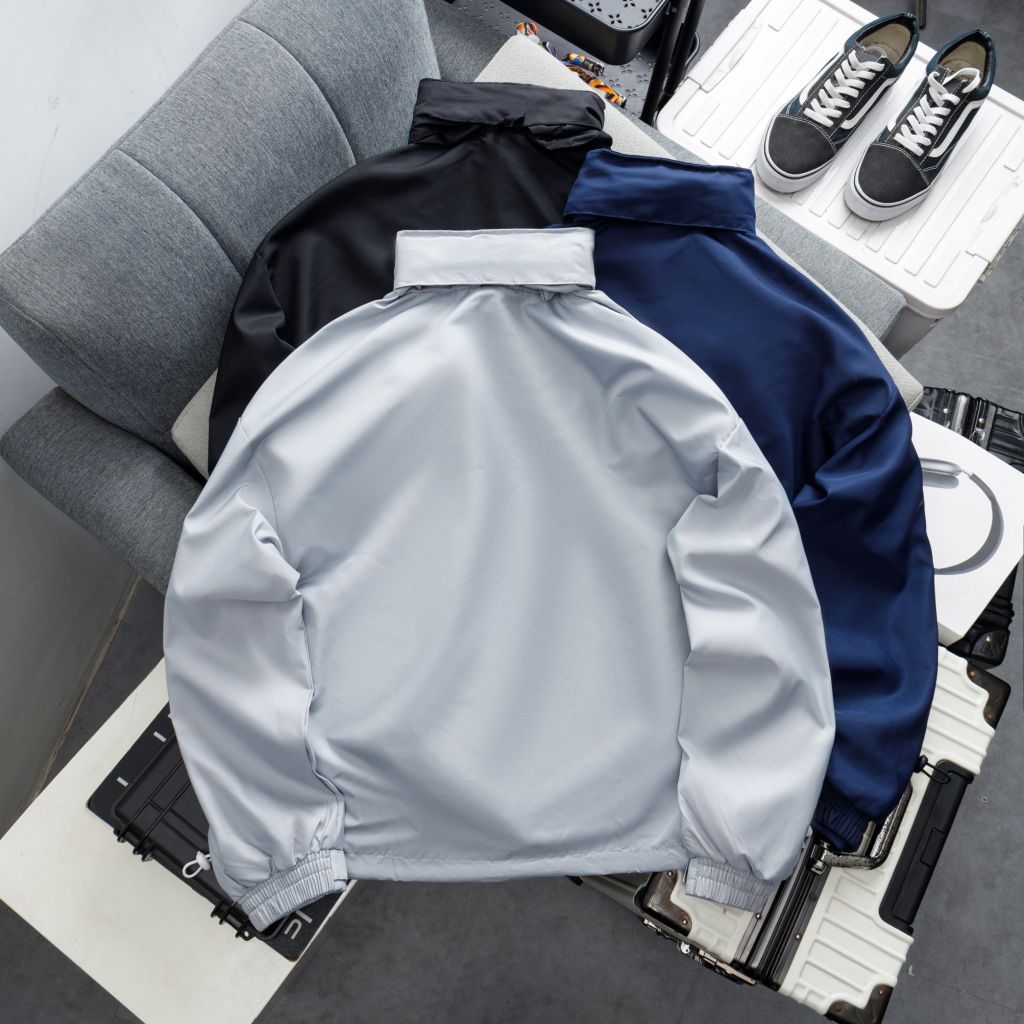 Áo khoác dù nhẹ chống nắng Camping Jacket Symbolic giấu nón