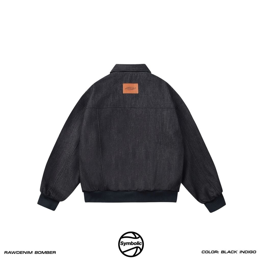 SYMBOLIC® Raw Denim Bomber Jacket
