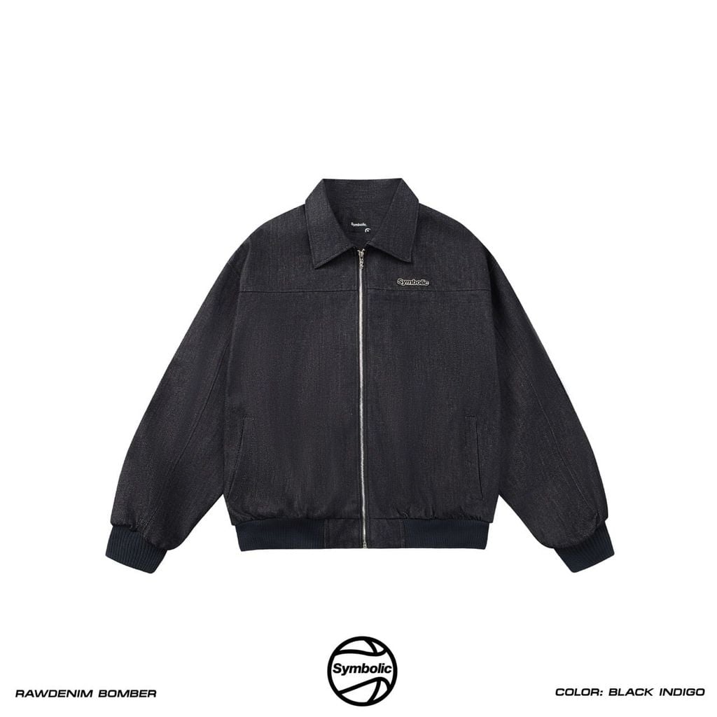 SYMBOLIC® Raw Denim Bomber Jacket