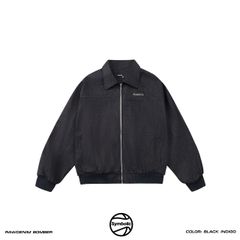 SYMBOLIC® Raw Denim Bomber Jacket