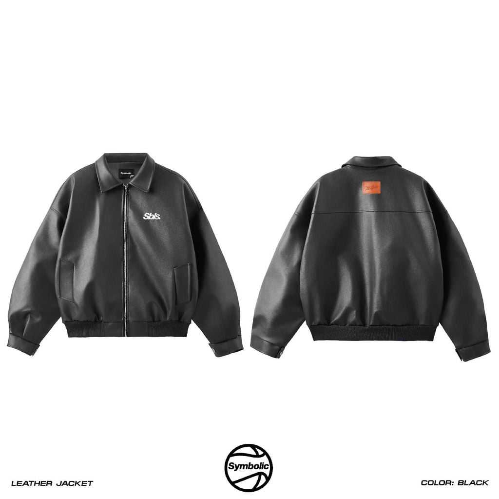 Symbolic Leather Jacket
