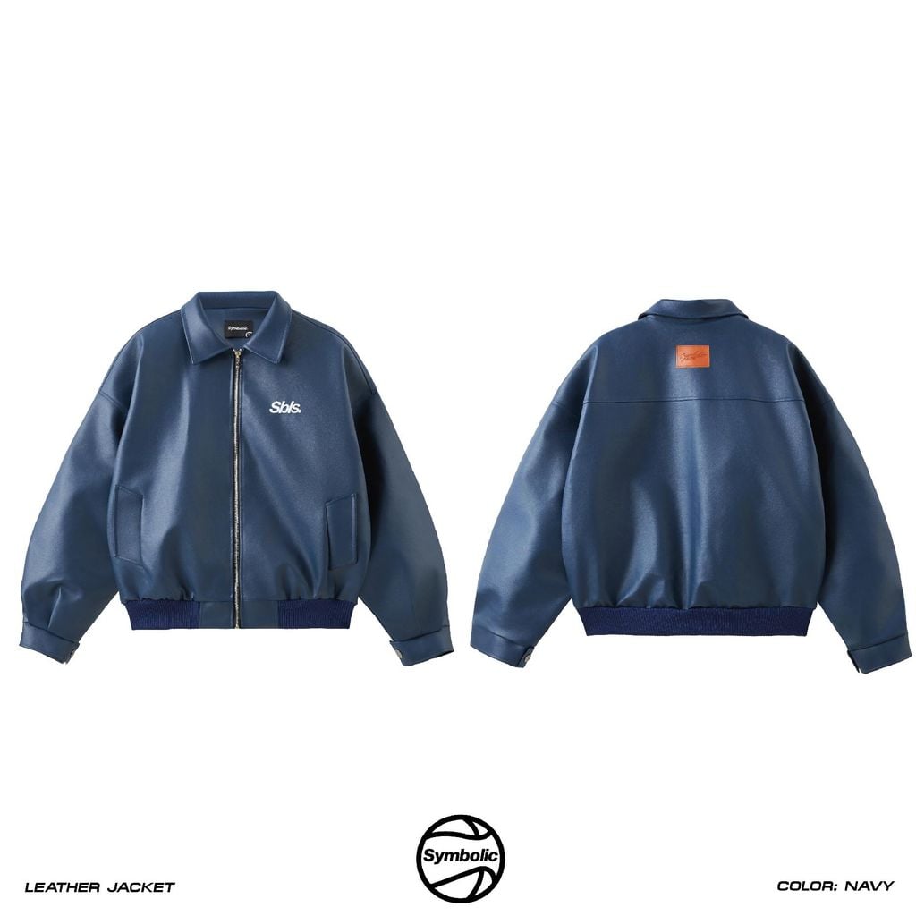 Symbolic Leather Jacket