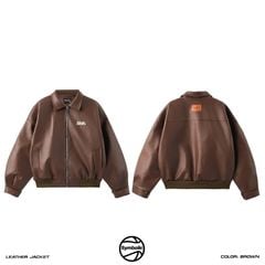 Symbolic Leather Jacket