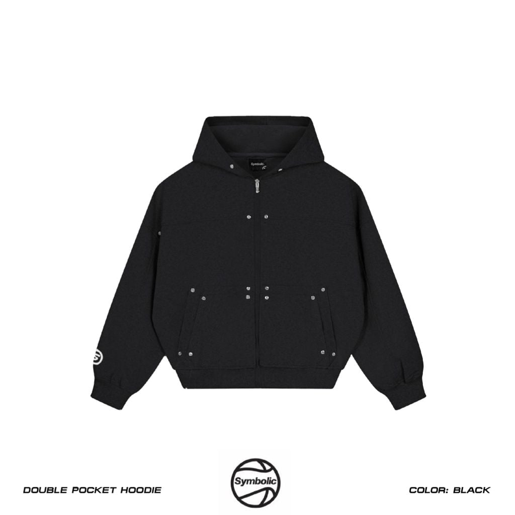 SYMBOLIC® Double pocket hoodie