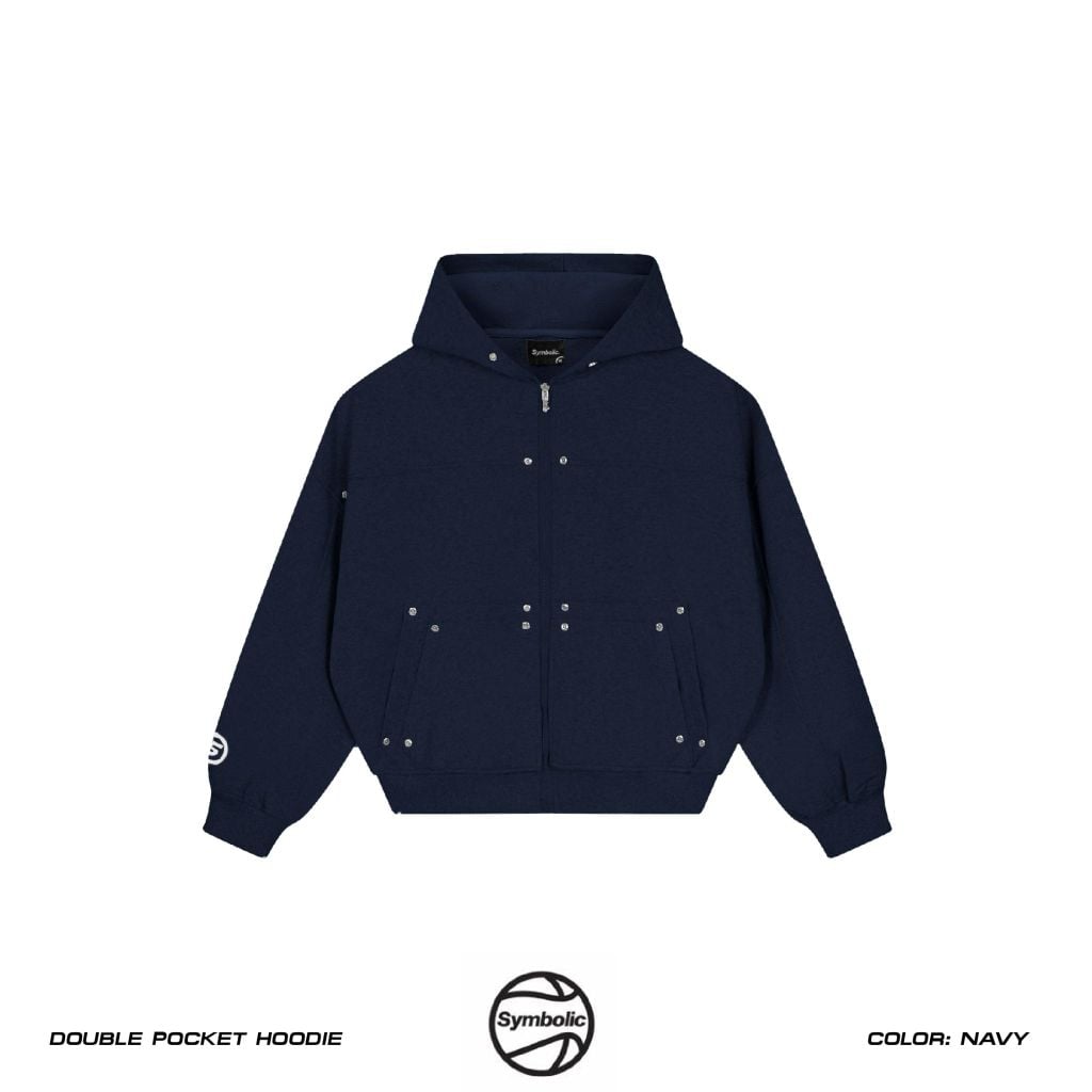 SYMBOLIC® Double pocket hoodie