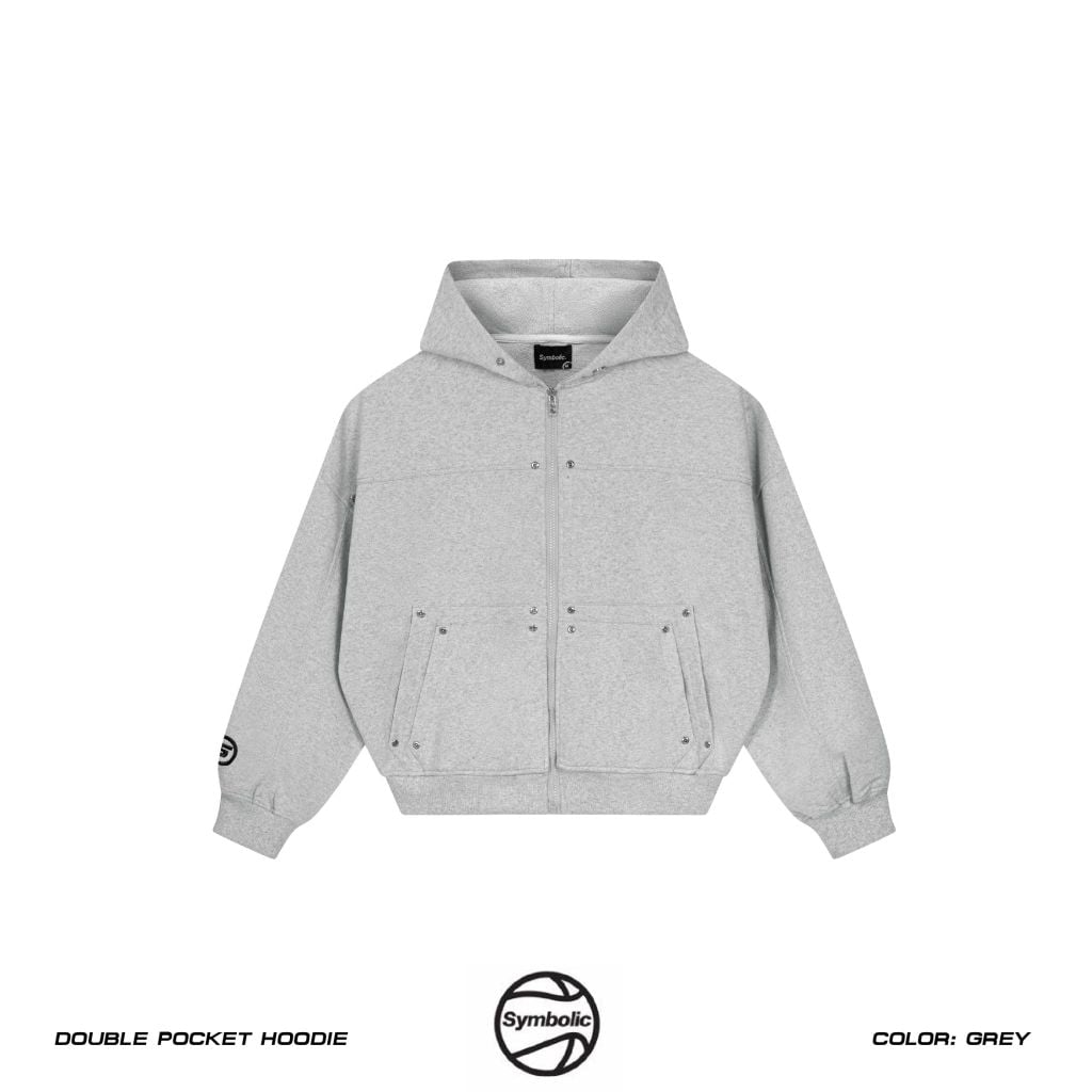 SYMBOLIC® Double pocket hoodie
