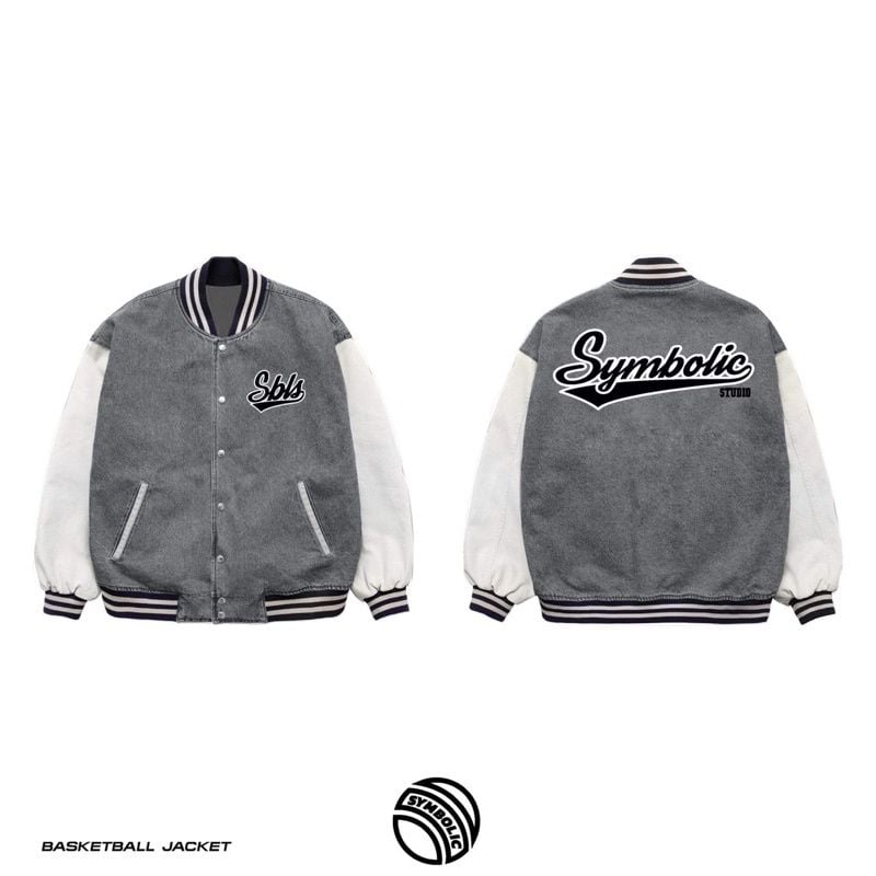 Symbolic Baseball Jacket (áo khoác varsity bomber)