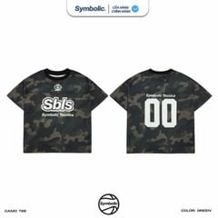 Áo thun Camo Mesh Big logo Symbolic