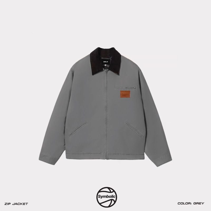 Symbolic Detroit  Zip Jacket Nylon