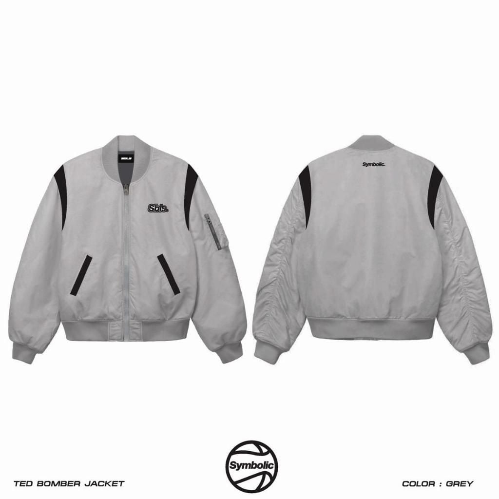 Áo Khoác Bomber TED Chần Phao Jacket Symbolic