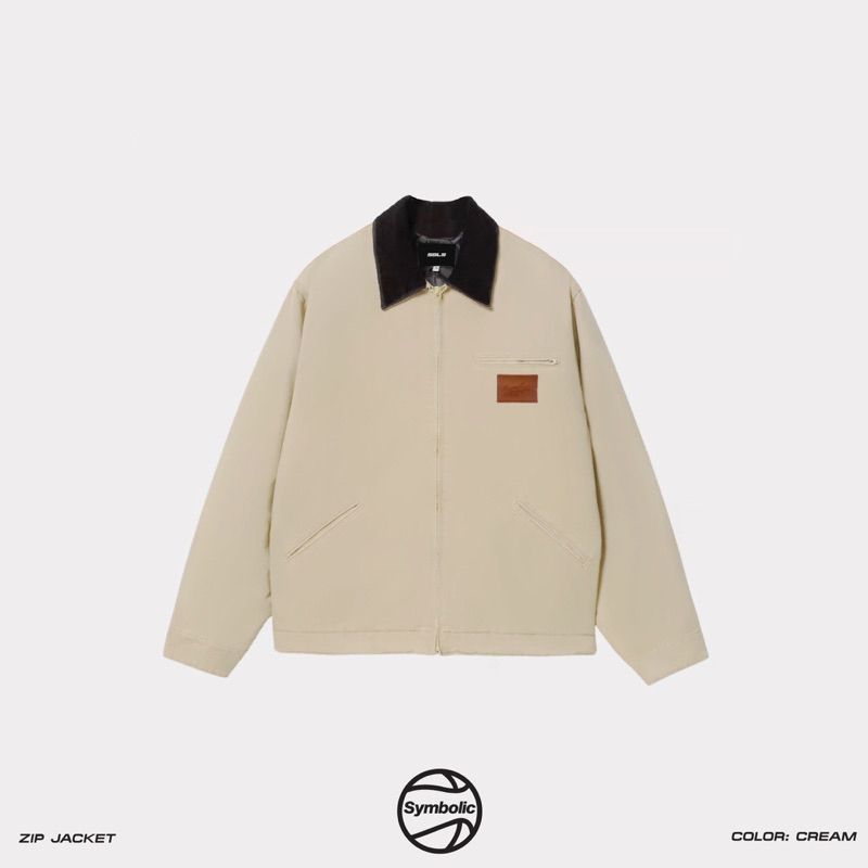 Symbolic Detroit  Zip Jacket Nylon