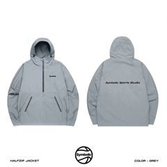 Áo khoác dù Nylon Halfzip Jacket Symbolic