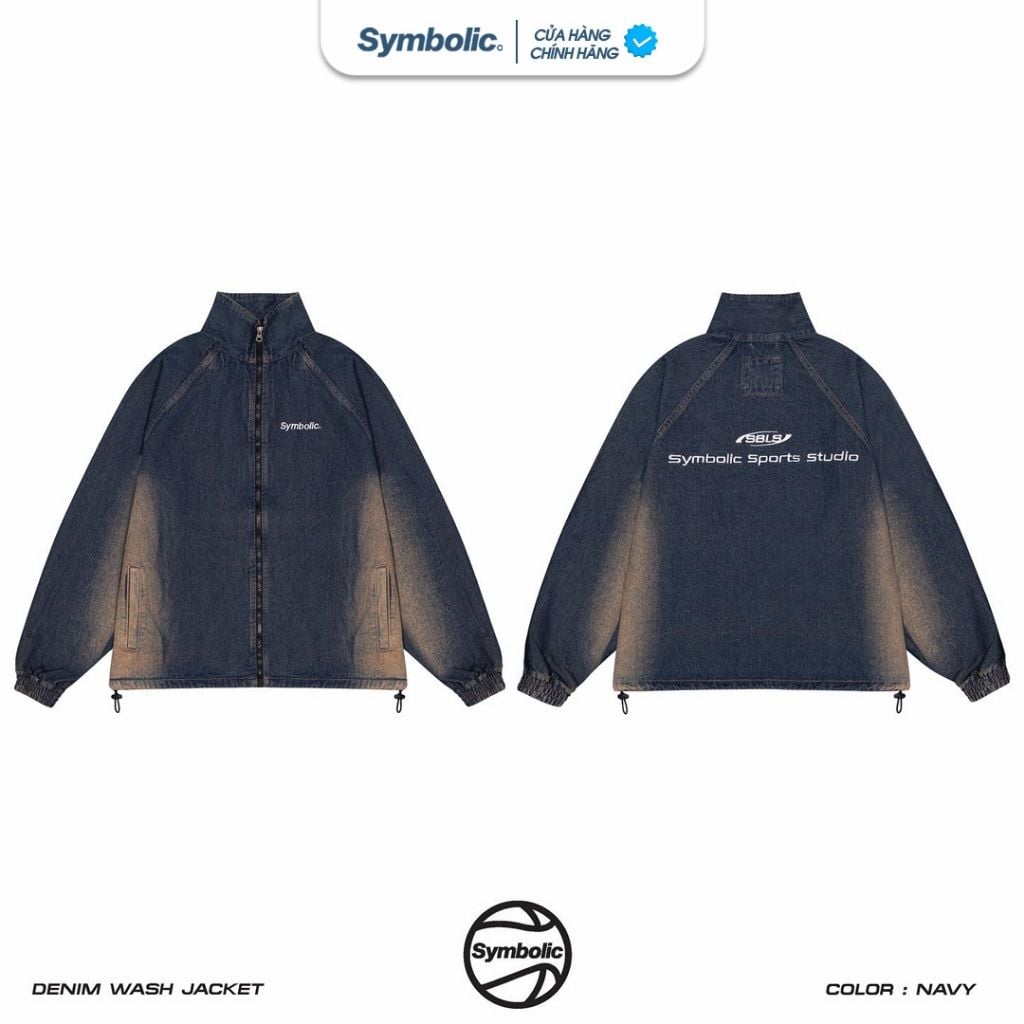 Symbolic Denim Wash Jacket