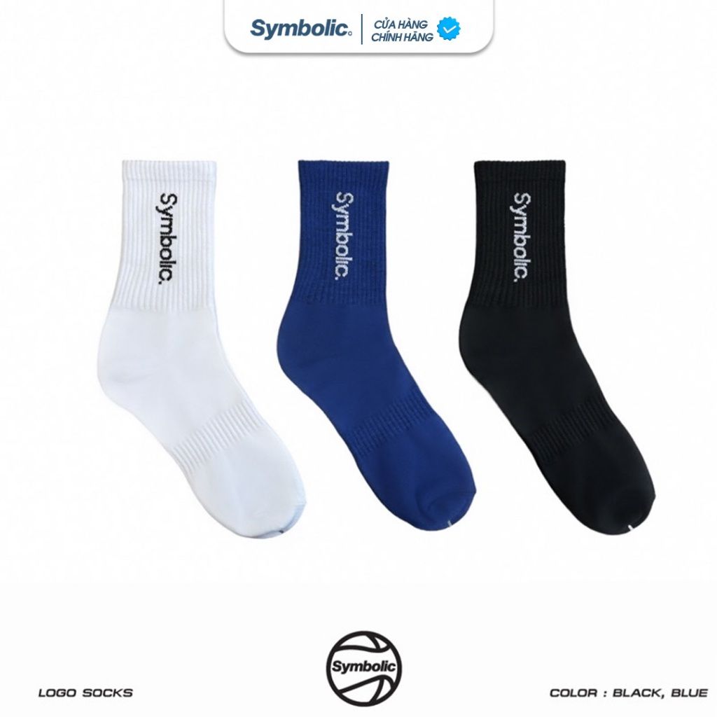 Symbolic Logo Sock Tất Cao Cổ