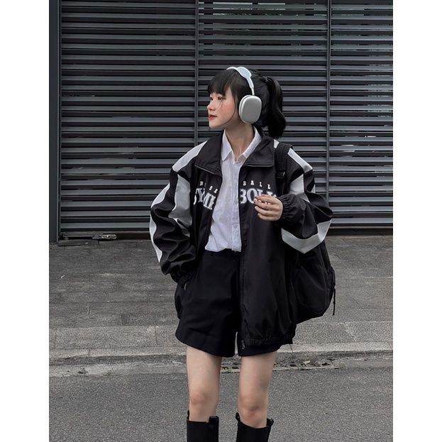 Symbolic Stamp Track Jacket