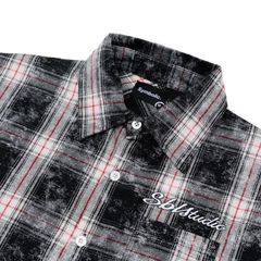 Áo sơmi Flannel washes Shirt tay ngắn Symbolic