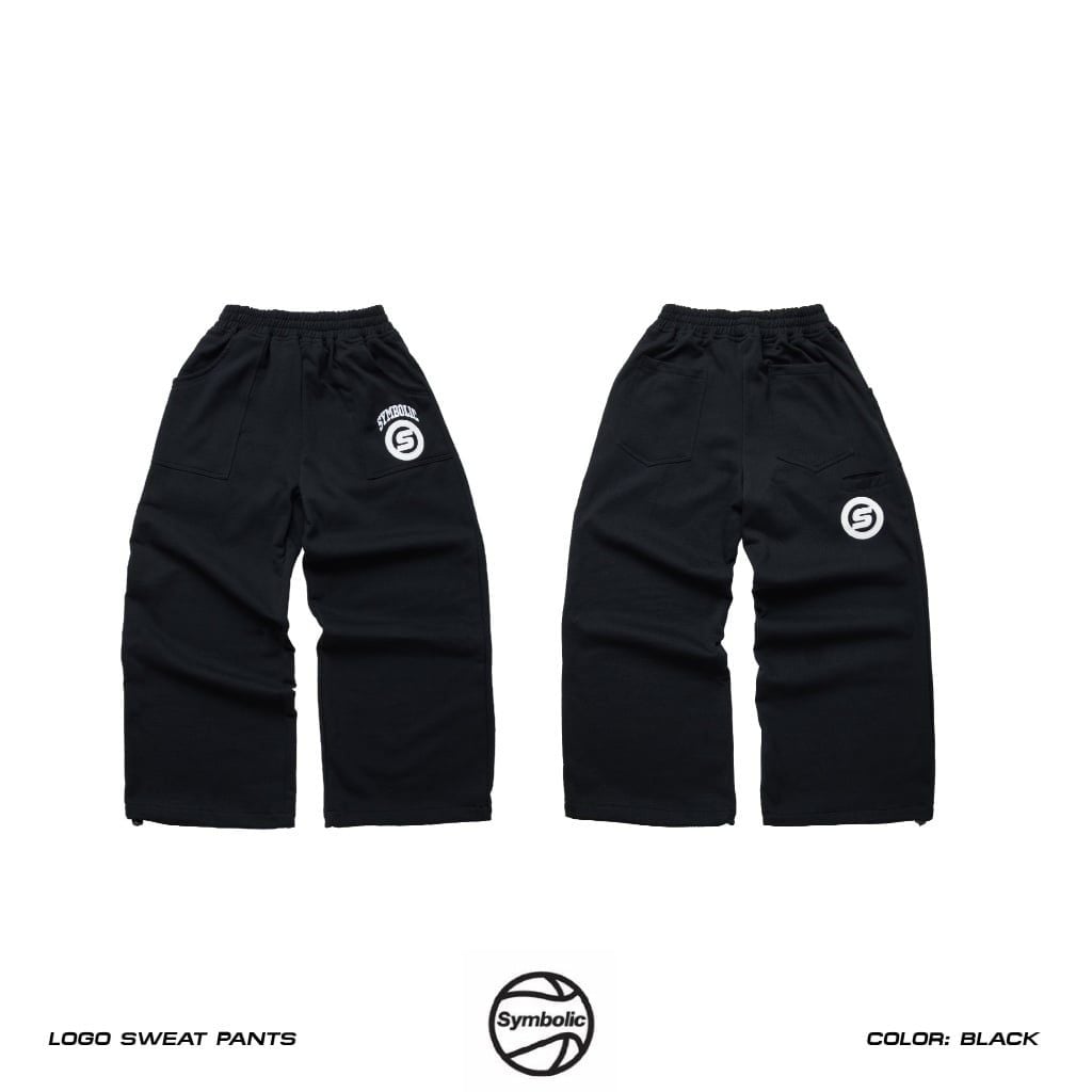 Quần Nỉ Baggy form rộng Symbolic logo sweat pants